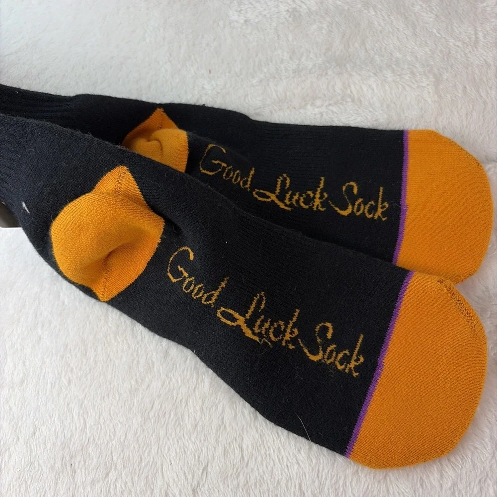 NWT Good Luck Sock Bill & Ted's Bogus Journey Men's Crew Socks (Size 8-13)
